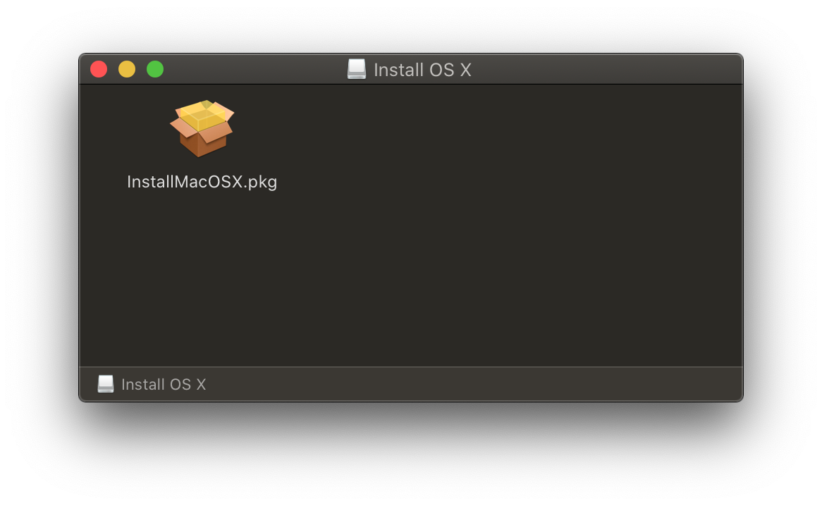 mac convert dmg to pkg