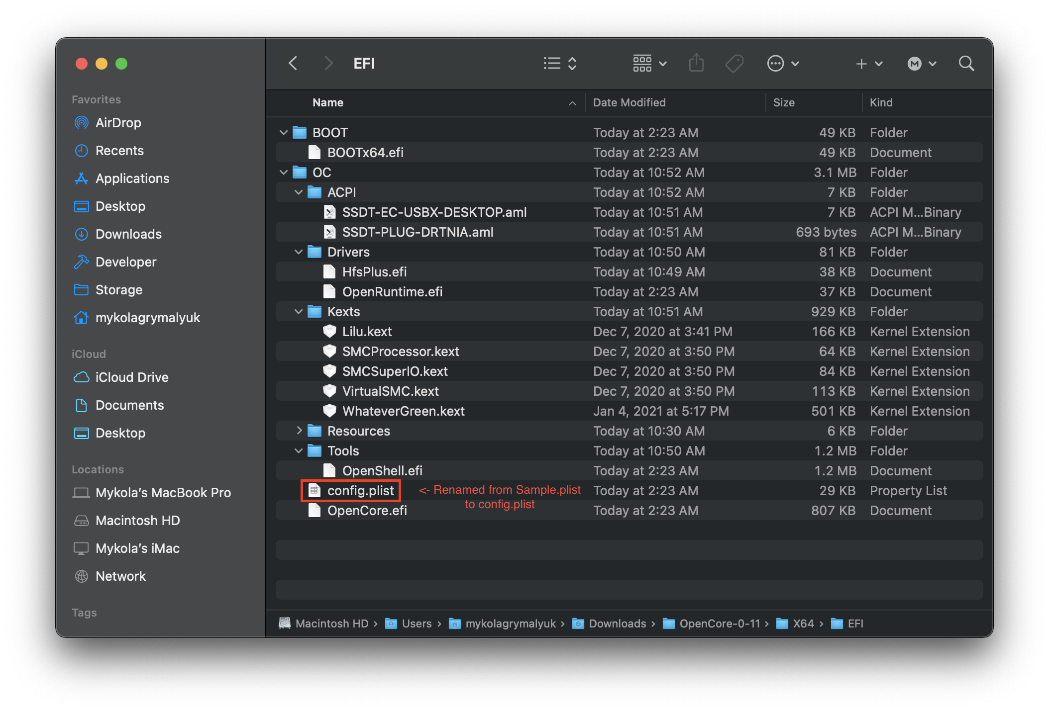 open plist files mac